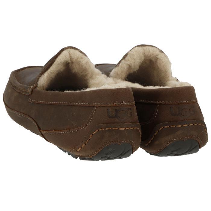 メンズ UGG メンズ スリッポン 通販 モカシン 本革 天然皮革 シープスキン ウール 防寒 あったか アグ ASCOT MATTE LEATHER アスコット マットレザー 1103889 | UGG | 06