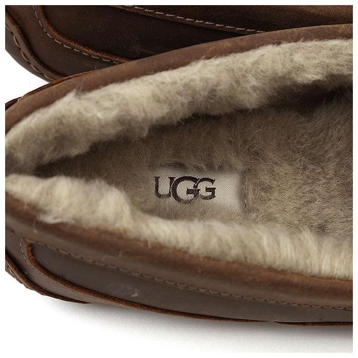 メンズ UGG メンズ スリッポン 通販 モカシン 本革 天然皮革 シープスキン ウール 防寒 あったか アグ ASCOT MATTE LEATHER アスコット マットレザー 1103889 | UGG | 07