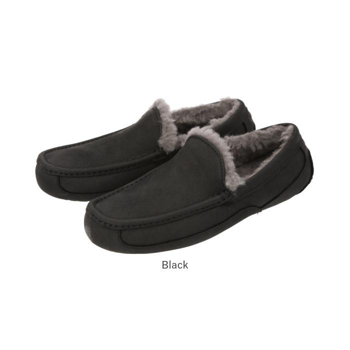 メンズ UGG メンズ スリッポン 通販 モカシン 本革 天然皮革 シープスキン ウール 防寒 あったか アグ ASCOT MATTE LEATHER アスコット マットレザー 1103889 | UGG | 11
