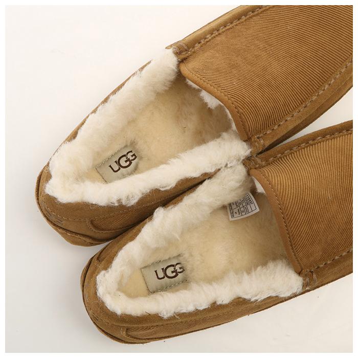 モカシン ugg モカシン メンズ 通販 アグ 内ボア スリッポン 約 25cm 約 26cm 約 27cm 約 28cm ブラック 黒 メンズシューズ 紳士靴 カジュアル コーデュロイ | UGG | 05