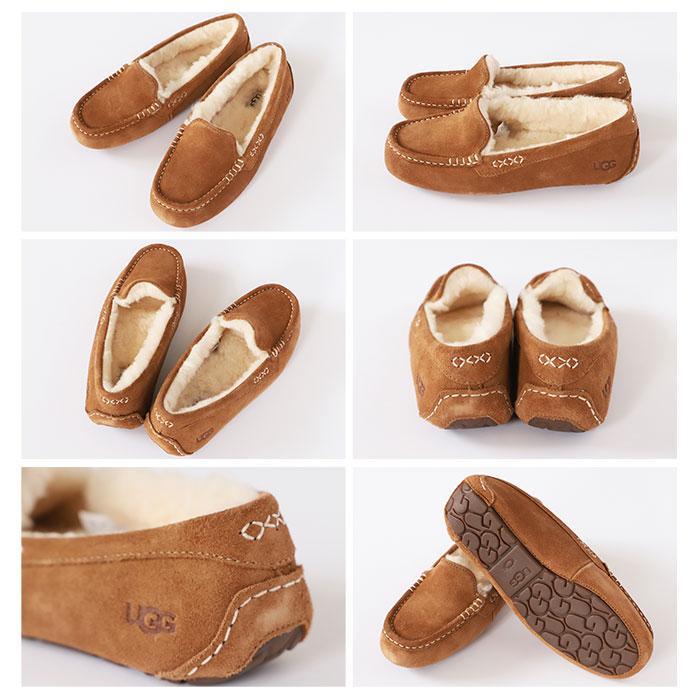 安心の30日交換OK! ugg モカシン アンスレー 3312 おしゃれスリッポン アグ Ansley 1106878 正規品 ムートン｜backyard｜16