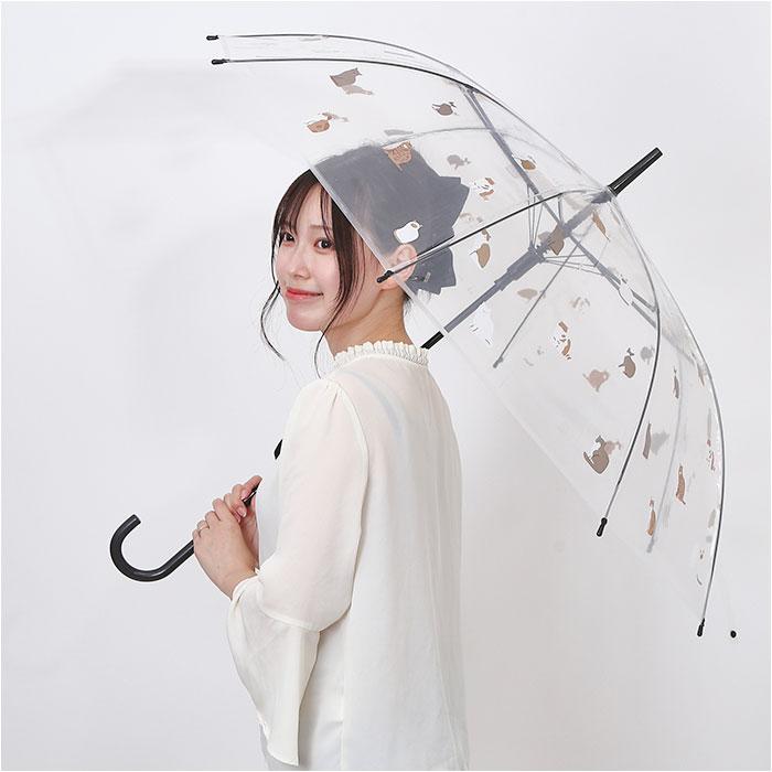 ビニール傘 レディース 通販 透明 傘 おしゃれ 長傘 耐風 雨傘 カサ かさ ビニール傘おしゃれ 58cm グラスファイバー骨 丈夫 ジャンプ ワンタッチ ビニール傘 |  | 11