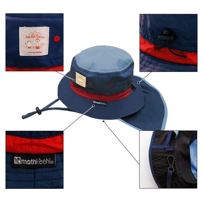 虫除け 帽子 キッズ 通販 uvカット帽子 アウトドア 男の子 女の子 ハット mothKeehi モスキート 虫よけ 天然由来 防虫 防蚊 はっ水 撥水 UV 98% カット 虫除け | ブランド登録なし | 09