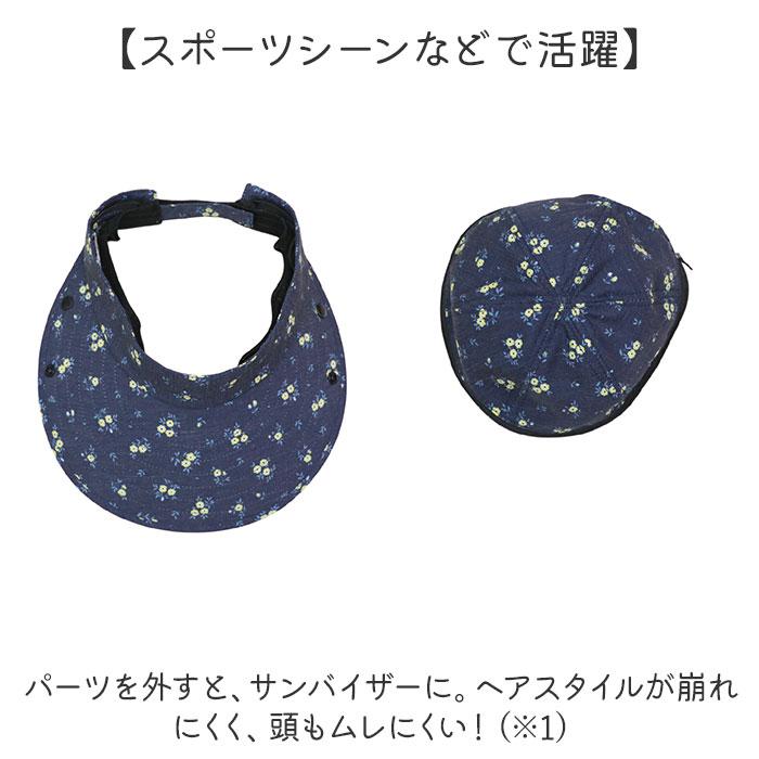 UVカット 帽子 レディース 日よけ 首の後ろ 通販 つば広帽子 折りたたみ帽子 撥水 つば 長い 深め おりたたみ 折りたたみ 夏 春 秋 フェイスガード | BACKYARD FAMILY | 15
