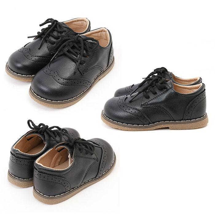 ベビー 靴 フォーマル 通販 キッズ シューズ 子供 こども 子ども 男の子 男 ブレース アーク ブラウン ホワイト ブラック かわいい 通園 七五三 お宮参り ベビー | ブランド登録なし | 14