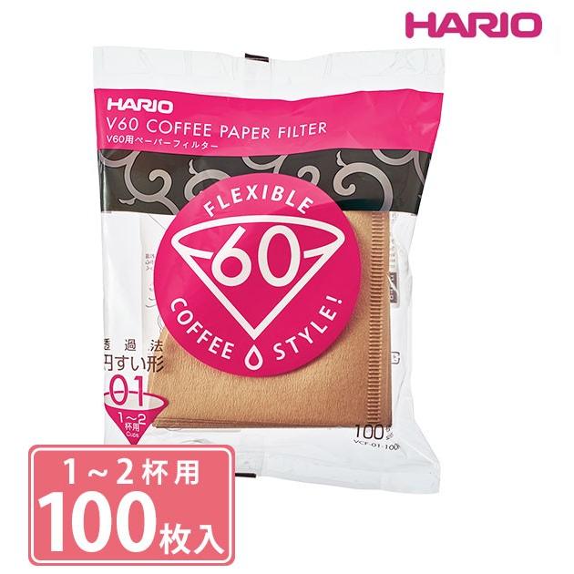 コーヒーフィルター 100枚 HARIO ハリオ V60用 コーヒー ドリッパー 珈琲 ペーパーフィルター 円すい形 ドリップ ペーパー フィルター コーヒーフィルター | HARIO