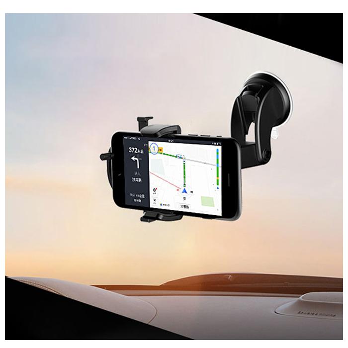 スマホスタンド 通販スマホスタンド 車 車載ホルダー 車載用 スマホ スマートフォン 伸縮 アーム 取付簡単 車載用 角度調整 360度回転 スマホスタンド | ブランド登録なし | 03
