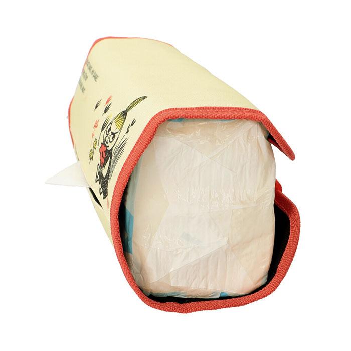 ティッシュカバー 車 通販 車内 テッシュケース サンバイザー取付 キャラクター 北欧 車収納 カー用品 車用 バイザーティッシュケース ティッシュカバー | MOOMIN | 05