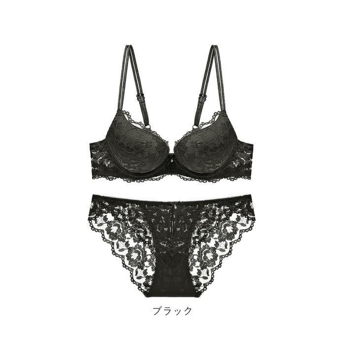 ブラジャー 通販ブラジャー ショーツ セット 下着 レディース セット 盛りパッド パンツ 綺麗 レース 夜 セクシー 盛りブラ セット 谷間 盛れるブラ  ブラジャー |  | 10