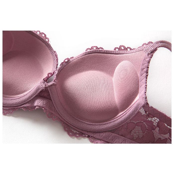 ブラジャー 通販ブラジャー ショーツ セット 下着 レディース セット 盛りパッド パンツ 綺麗 レース 夜 セクシー 盛りブラ セット 谷間 盛れるブラ  ブラジャー |  | 02