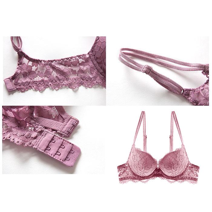 ブラジャー 通販ブラジャー ショーツ セット 下着 レディース セット 盛りパッド パンツ 綺麗 レース 夜 セクシー 盛りブラ セット 谷間 盛れるブラ  ブラジャー |  | 05