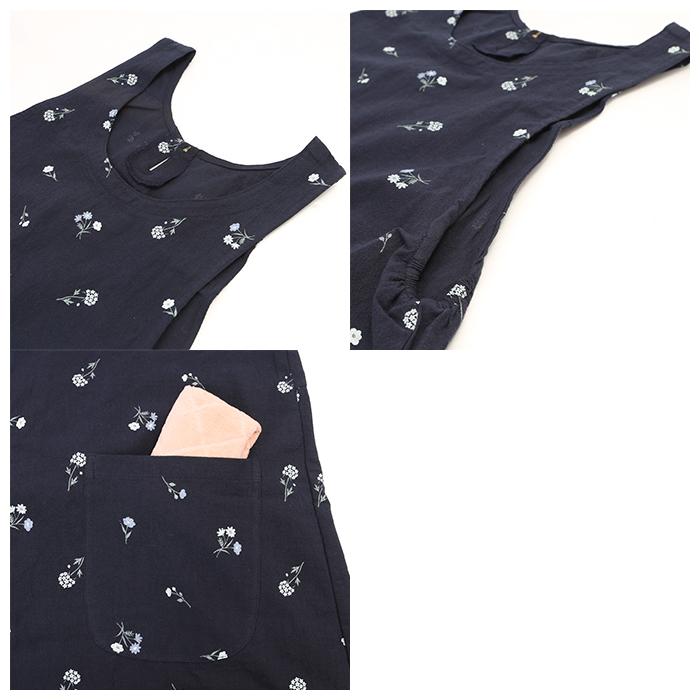 エプロン おしゃれ 通販 保育士 ショート丈 レディース 介護士 チュニック ラン型 かぶる だけ  かわいい 日用品 母の日 プレゼント ギフト エプロン | ミモザ | 20