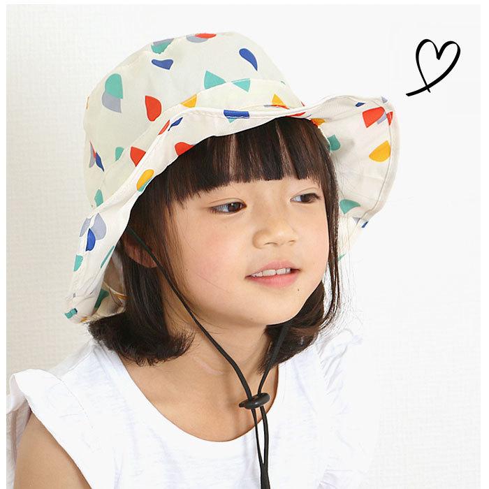 レインハット キッズ 通販 日よけ 帽子 子供 子ども 日除け帽子 はっ水 撥水 UVカット 90%以上 あご紐付き ドローコード メッシュ おしゃれ レインハット | Wpc. | 14