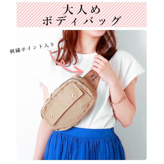 ウエストポーチ レディース おしゃれ 通販 小さめ メンズ 60代 アウトドア スポーツ 軽量 ウエストバッグ ナイロン ワンショルダー ウエストポーチ | ブランド登録なし | 05