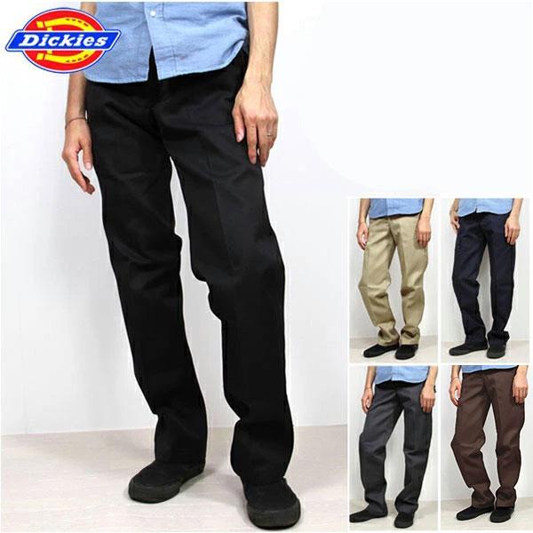 ディッキーズ 873 Dickies ワークパンツ WP873 スリム ストレート 正規品 ボトムス 定番 メンズ ロングパンツ チノパン スリムフィット 作業着 ワークウエア | Dickies