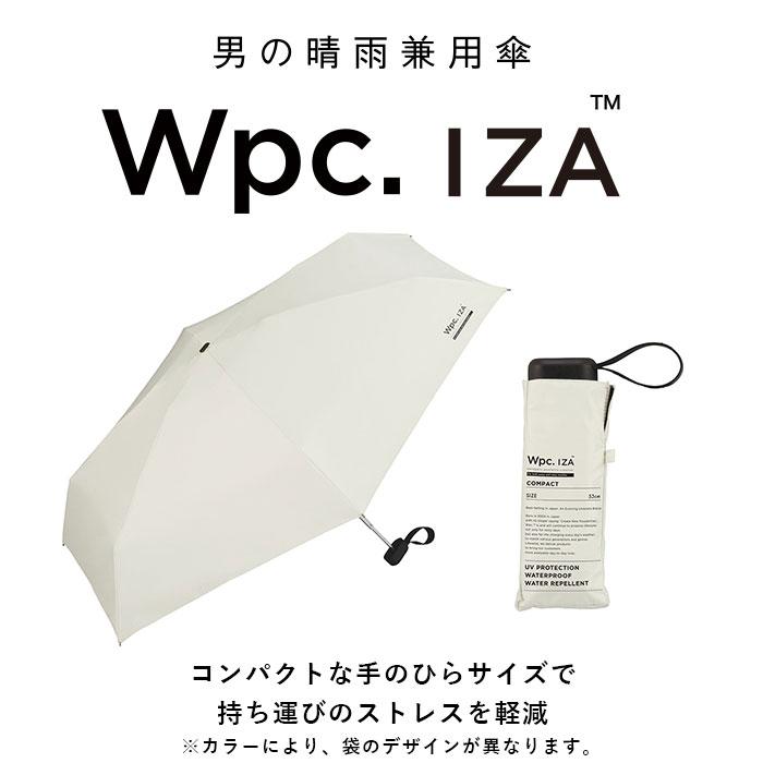 ワールドパーティー wpc 折りたたみ傘 ZA020 通販 晴雨兼用傘 メンズ ブランド IZA コンパクト スクエア型 傘 53cm 完全遮光 100％ 折り畳み傘 雨傘 日傘 | Wpc. IZA | 08