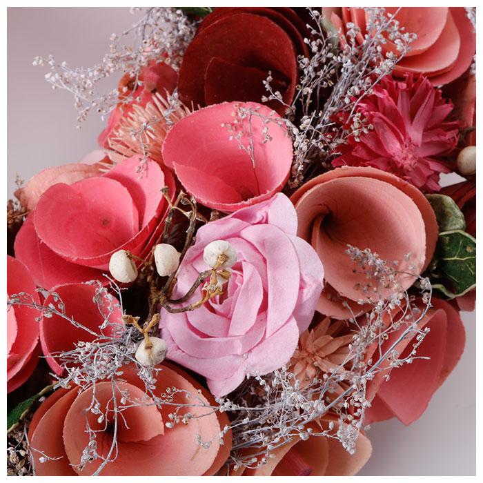 フラワー・リース mahalo Paseo（パセオ） リース 通販リース 造花 玄関 母の日 プレゼント