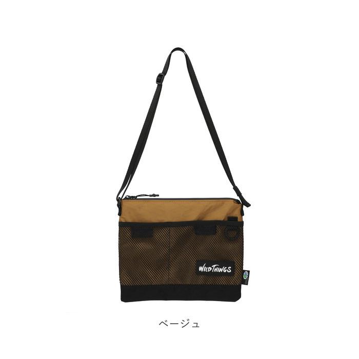 サコッシュ WILD 通販WILD THINGS サコッシュ WT-380-1072 ワイルドシングス ショルダーバッグ ミニショルダーバッグ ショルダーバック メンズ 斜めがけ | WILD THINGS | 17