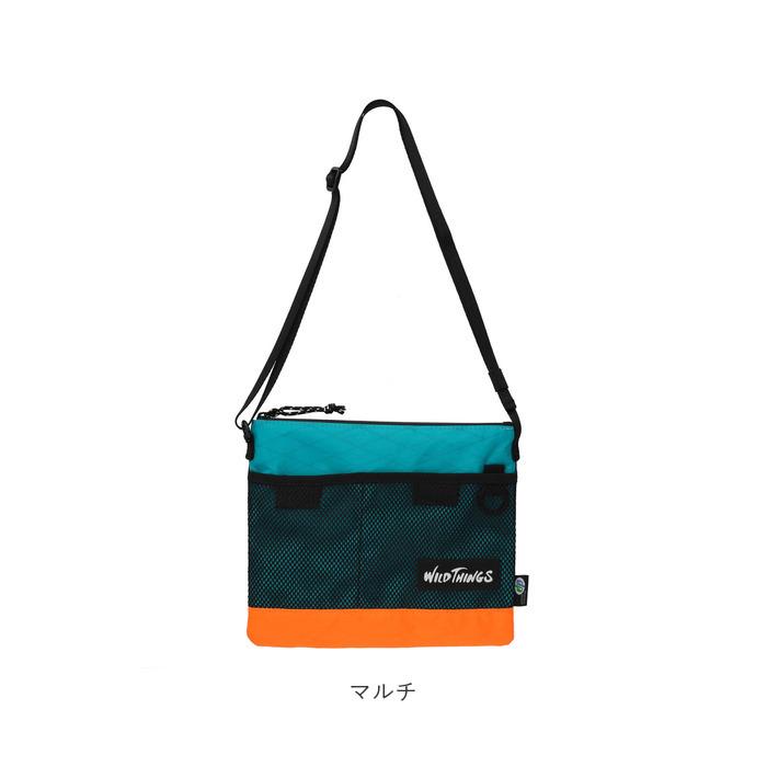 サコッシュ WILD 通販WILD THINGS サコッシュ WT-380-1072 ワイルドシングス ショルダーバッグ ミニショルダーバッグ ショルダーバック メンズ 斜めがけ | WILD THINGS | 19