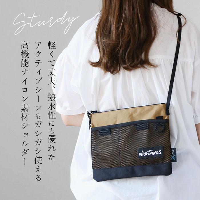 サコッシュ WILD 通販WILD THINGS サコッシュ WT-380-1072 ワイルドシングス ショルダーバッグ ミニショルダーバッグ ショルダーバック メンズ 斜めがけ | WILD THINGS | 07