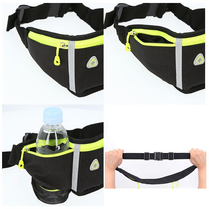 ウエストポーチ ランニング 通販 ペットボトル メンズ レディース スマホ ウエストバッグ アウトドア フェス ランニングポーチ ボトル ウエストポーチ | BACKYARD FAMILY | 18