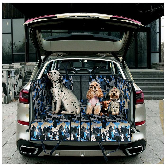 ペット 通販ペット ドライブシート 車 後部座席用 ボックス 犬 グッズ ペット用品 お出かけ シート 汚れ防止 ドッグ 滑り止め カー用品 車移動 マット ペット | BACKYARD FAMILY | 05