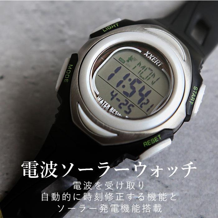 腕時計 メンズ ソーラー 電波 防水 好評 電波時計 大学生 おしゃれ  XXW-501 小学生 キャンプ デジタル おしゃれ シンプル 屋外 | BACKYARD FAMILY | 14