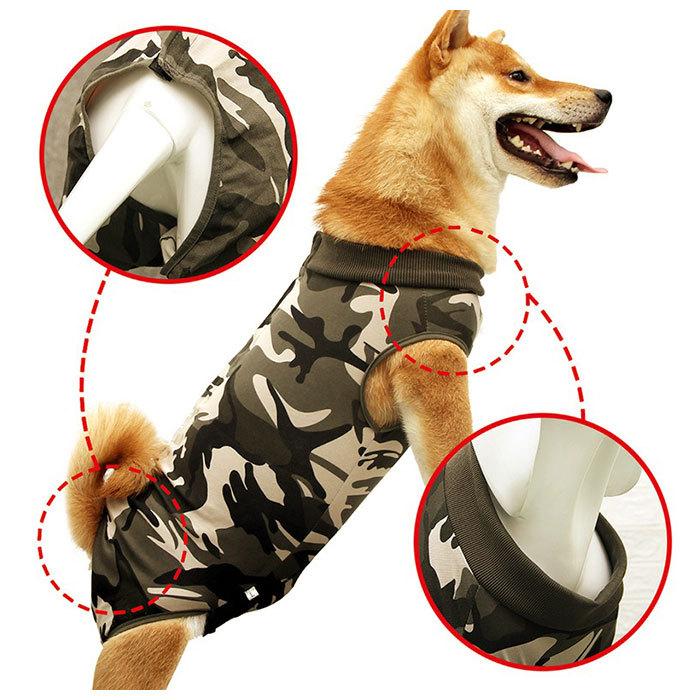 犬 術後服 通販 オールシーズン 介護服 着術後ウェア ペット用品 猫 ネコ ねこ いぬ イヌ 犬用 猫用 ペット服 術後ウェア パンツ ドッグウェア 袖なし 袖無 犬 | ブランド登録なし | 12