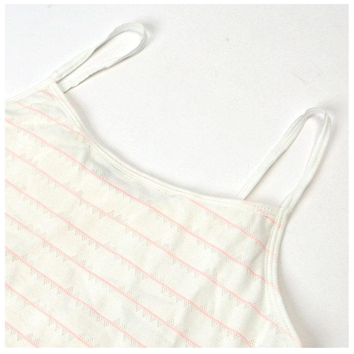 胸 二重 キャミソール キッズ 通販 柔らかい 保湿性 インナー 下着 肌着 軽い 綿 ストレッチ 薄手 ジュニア 小学生 中学生 通学 春 夏 胸 |  | 11