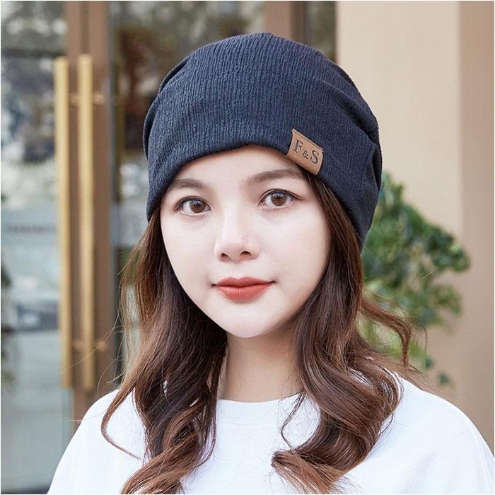 ニット帽子 通販 レディース ニット帽子 ニット帽 ニット 室内帽 薄手 軽量 通気 蒸れにくい ナイトキャップ ケア帽子 ハット シンプル ストレッチ ニット帽子 | ブランド登録なし