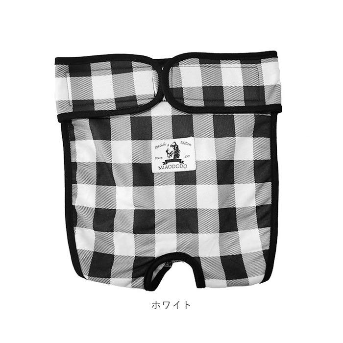 犬 通販犬 マナーパンツ 中型犬 大型犬 サニタリーパンツ マナーバンド オムツカバー ドッグウェア 犬の服 マーキング防止 チェック しつけ トイレ 介護 犬 | ブランド登録なし | 15