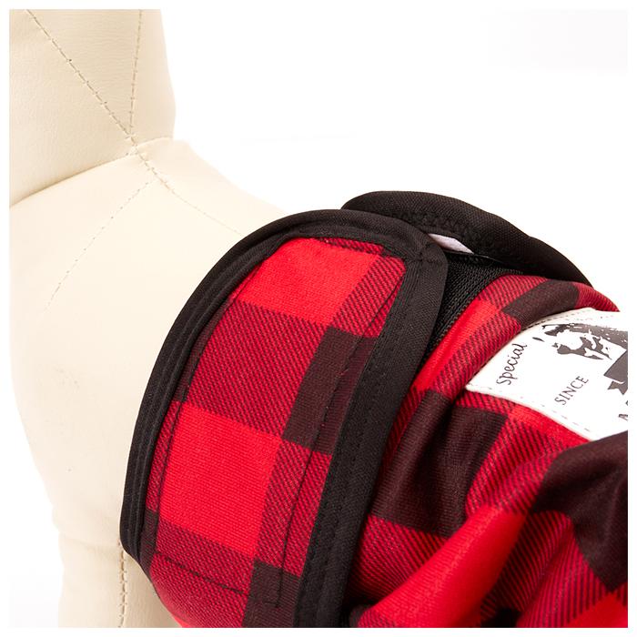 犬 通販犬 マナーパンツ 中型犬 大型犬 サニタリーパンツ マナーバンド オムツカバー ドッグウェア 犬の服 マーキング防止 チェック しつけ トイレ 介護 犬 | ブランド登録なし | 05