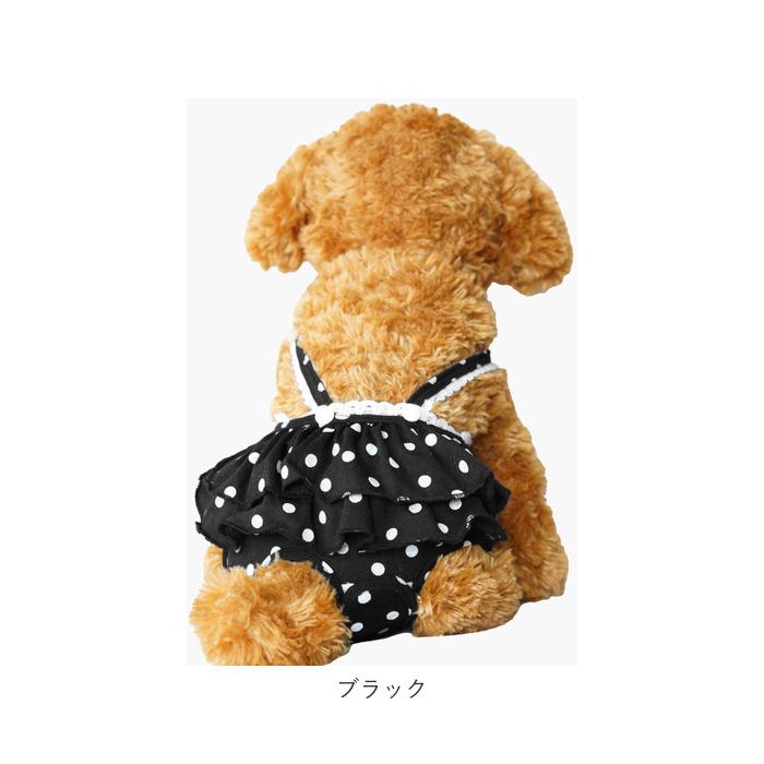 犬 マナーパンツ 通販 女の子 メス サニタリーパンツ オムツカバー おむつカバー ペット パンツ 服 犬用 いぬ イヌ おしゃれ ブラック ブラウン ピンク 犬 | ブランド登録なし | 15