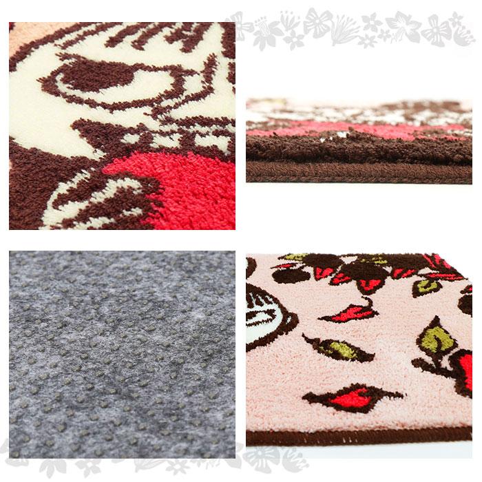 バスマット ムーミン 通販 足拭きマット お風呂 浴室 洗面所 脱衣所 ドアマット 玄関マット 滑りにくい 滑り止め MOOMIN ミイ リトルミイ スナフキン バスマット | MOOMIN | 11