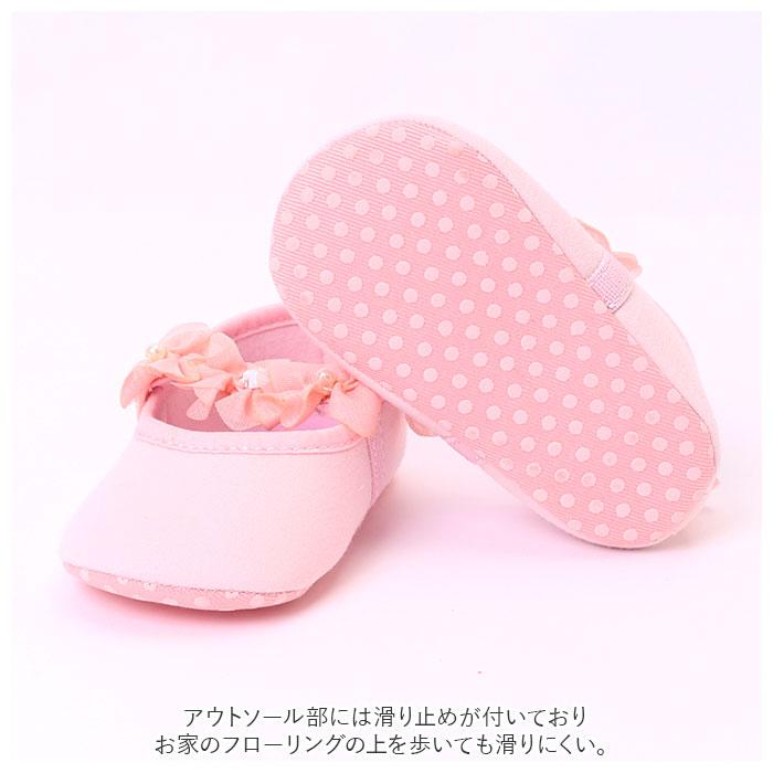 ベビー フォーマル シューズ 女の子 ファーストシューズ 花 通販 ベビーシューズ ベビー靴 セミフォーマル 靴 フラワー 赤ちゃん かわいい おしゃれ ベビー | ブランド登録なし | 10