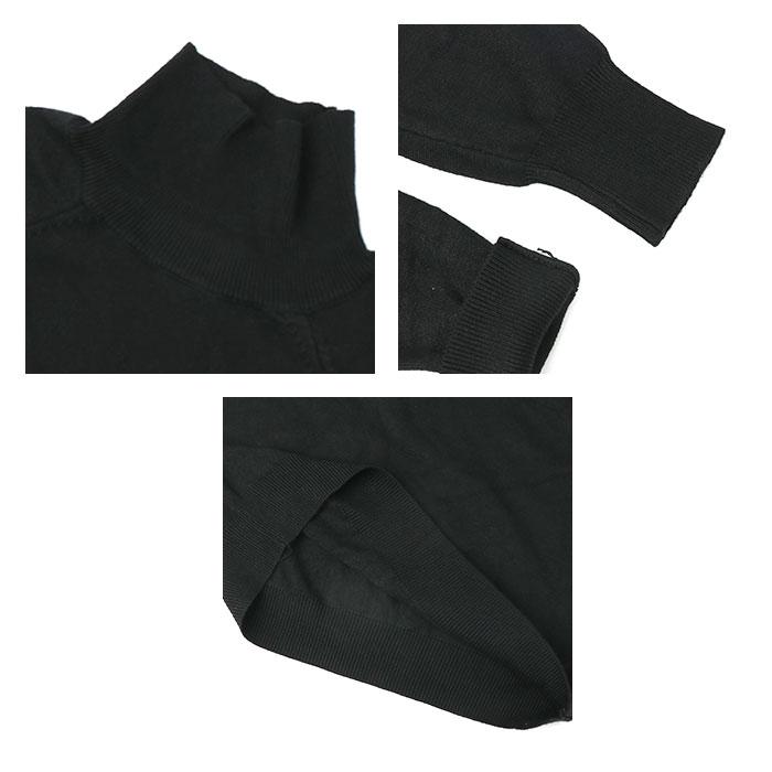 セーター ニット 秋 冬 レディース 通販 ニットセーター タートルネック カットソー ラグラン袖 プルオーバー 長袖 手洗い やや厚手 洗える しっとり セーター |  | 06