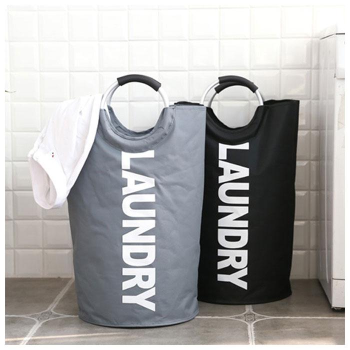 ランドリーバスケット 通販 ランドリーバッグ 洗濯物入れ 洗濯かご 収納ボックス 脱衣かご 折りたたみ 折り畳み カゴ 大容量 約80L 丸型 ランドリーバスケット | ブランド登録なし | 07