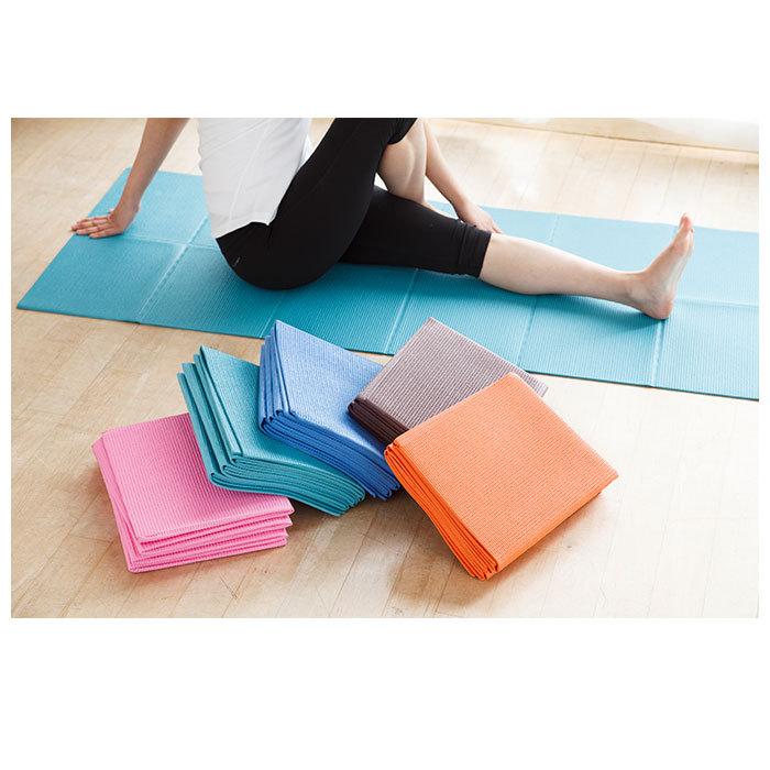 ヨガマット 通販ヨガマット 折りたたみ 折り畳み たためるヨガマット tone トーン マット フィットネス ストレッチ コンパクト シンプル ジム 運動  ヨガマット |  | 13