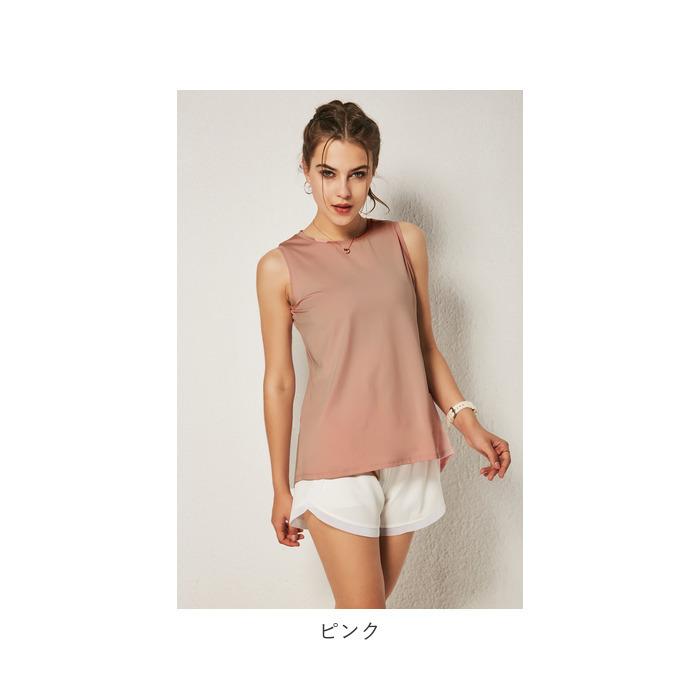 LAVA ローズ色ノースリーブヨガトップ Sサイズ LAVA ローズ色ノースリーブヨガトップ Sサイズ LAVA ローズ色