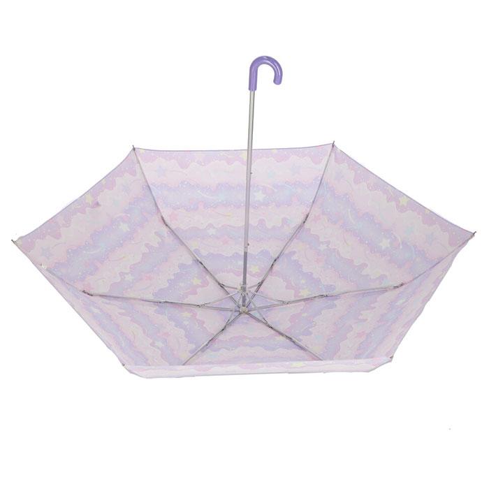 折りたたみ傘 子供用 女の子 通販 55 センチ cm 折り畳み傘 おしゃれ かわいい コンパクト こども 子ども 手開き 小学生 3段式 軽量 ガールズ 折りたたみ傘 | ブランド登録なし | 06