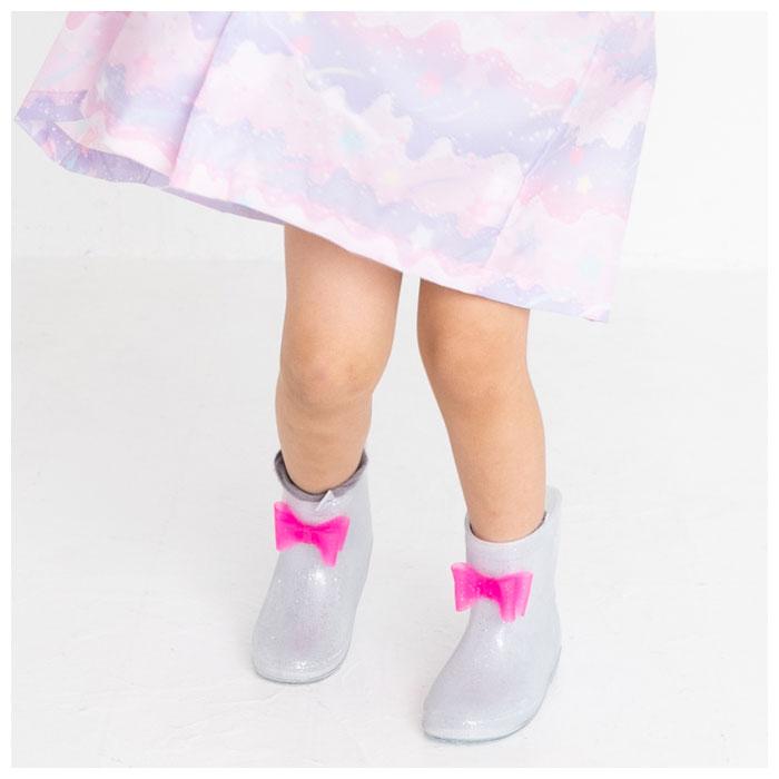 レインブーツ キッズ 女の子 通販 長靴 レインシューズ おしゃれ かわいい 子供用 こども 子ども 雨靴 低学年 園児 女児 ガールズ 入学準備 雨具 レインブーツ | ブランド登録なし | 10