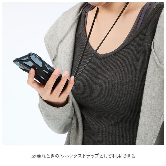 ネックストラップ 通販ネックストラップ スマホ iPhone Android 首掛け シリコーン ストラップ 落下防止 シリコン ホルダー 旅行 トラベル ネックストラップ | ブランド登録なし | 03