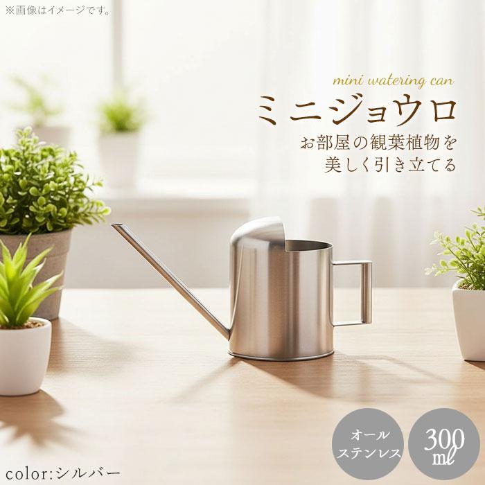 じょうろ 通販じょうろ ミニ 300ml 小さい 小型 水やり 北欧 水差し 室内 屋内 ジョーロ ジョウロ おしゃれ ミニじょうろ 金属 ステンレス 多肉植物  じょうろ | BACKYARD FAMILY | 05