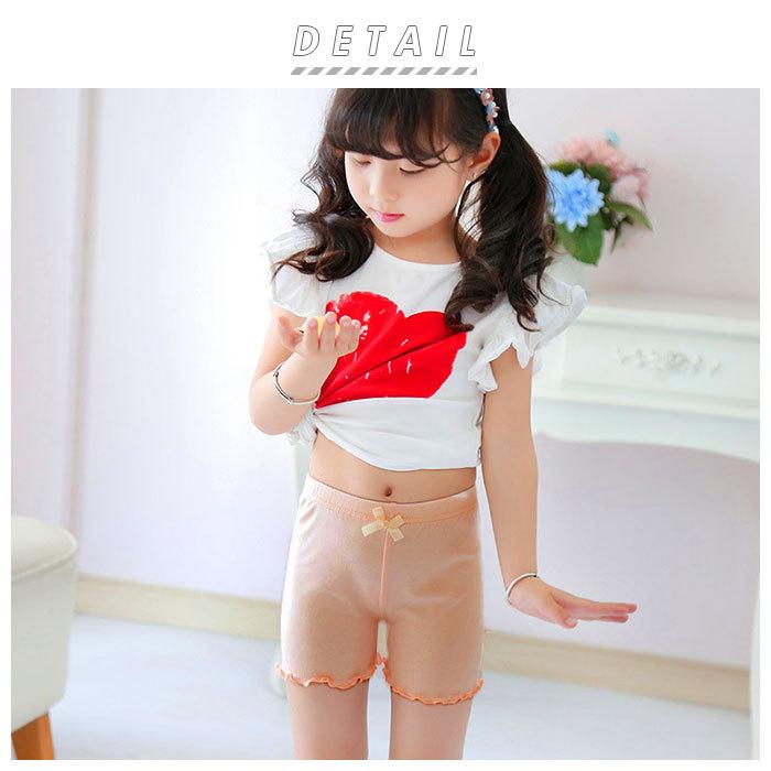 オーバーパンツ 通販オーバーパンツ キッズ 女の子 夏 3分丈 幼稚園 スパッツ 子ども ブラック 110 120 130 140 150 サイズ ホワイト グレー オーバーパンツ |  | 01