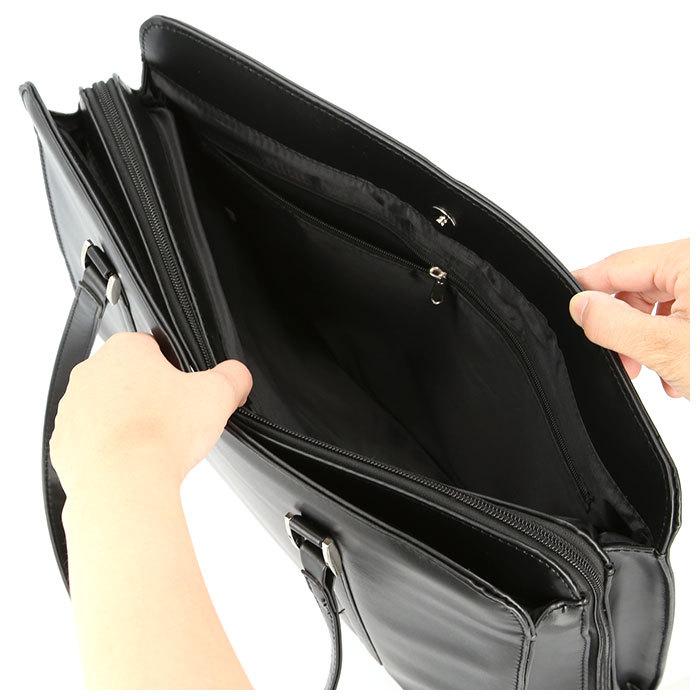 ビジネスバッグ レディース 軽量 通販 A4 トート バッグ 通勤 就活 バッグ 鞄 カバン ボトル 500ml ブラック リクルート 肩掛け 仕事 書類 ビジネスバッグ |  | 09