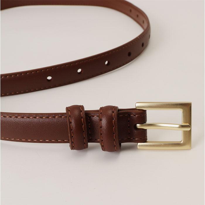 レディース ベルト 細め 通販 細ベルト 革ベルト 本革ベルト レザーベルト レディースベルト 細い 本革 本皮 ファッション小物 シンプル レディース | BACKYARD FAMILY | 08