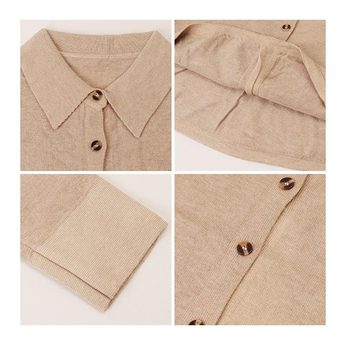 ニット カーディガン レディース 通販 ニットカーディガン セーター カーデガン トップス 秋 冬 ニットシャツ 長袖 カシミヤタッチ きれいめ 秋冬 前開き |  | 07