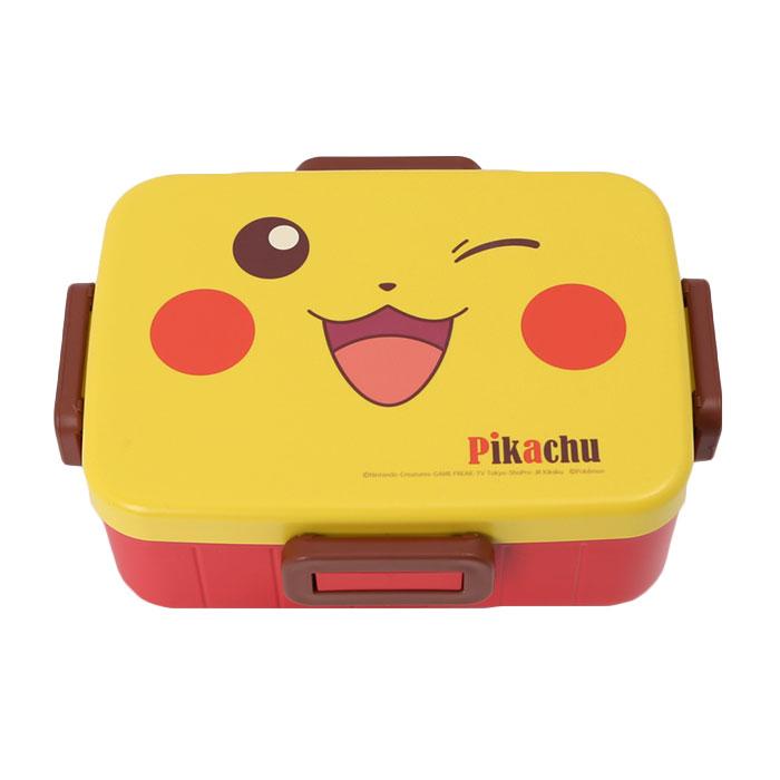 弁当箱 通販弁当箱 子供 お弁当箱 ロックランチボックス 650ml ランチボックス 抗菌 キャラクター ポケモン ピカチュウフェイス サンリオ　ディズニー 弁当箱 |  | 06