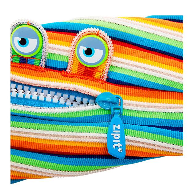 ペンケース おしゃれ 女子 通販 中学 高校 トロイカ モンスターペンケース レインボーティース 筆箱 ポーチ 小物入れ ゴールド マルチカラー ペンケース |  | 12