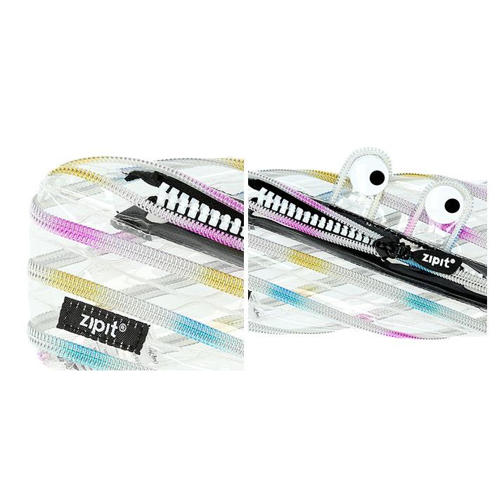 ペンケース おしゃれ 女子 通販 中学生 高校生 トロイカ クリアモンスター 透明 レインボー ポーチ 小物入れ 筆箱 ステーショナリー 女の子 小学生 女子 |  | 10